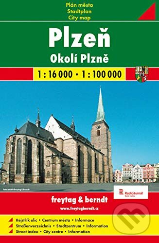 Plzeň 1:16T/100T mapa (freytag&berndt). freytag&berndt Plzeň 1:16T/100T mapa (freytag&berndt). freytag&berndt