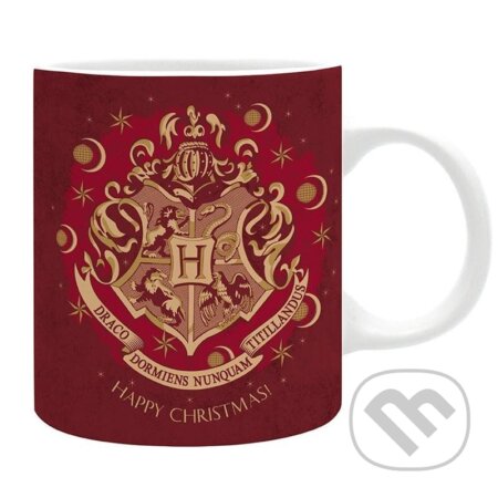 Harry Potter keramický Hrnček 320 ml - X-MAS Hogwarts červený (ABYstyle). ABYstyle, 2022 Harry Potter keramický Hrnček 320 ml - X-MAS Hogwarts červený (ABYstyle). ABYstyle, 2022