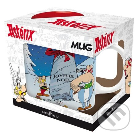 Asterix a Obelix keramický Hrnček 320 ml - Joyeux Noel (ABYstyle). ABYstyle, 2022 Asterix a Obelix keramický Hrnček 320 ml - Joyeux Noel (ABYstyle). ABYstyle, 2022