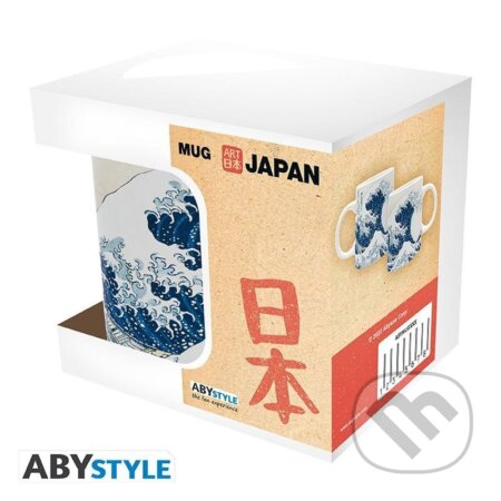 Hokusai keramický Hrnček 320 ml - Great Wave (ABYstyle). ABYstyle, 2022 Hokusai keramický Hrnček 320 ml - Great Wave (ABYstyle). ABYstyle, 2022