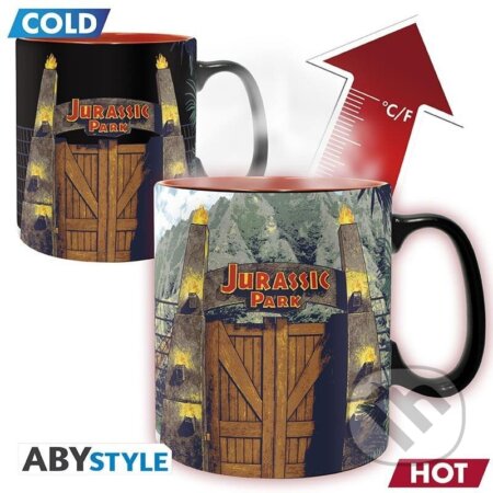 Jurrasic park meniaci sa keramický Hrnček 460 ml - Gate (ABYstyle). ABYstyle, 2022 Jurrasic park meniaci sa keramický Hrnček 460 ml - Gate (ABYstyle). ABYstyle, 2022