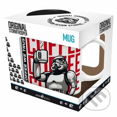 Star Wars keramický Hrnček 320 ml - In coffee we trust (ABYstyle). ABYstyle, 2022 Star Wars keramický Hrnček 320 ml - In coffee we trust (ABYstyle). ABYstyle, 2022