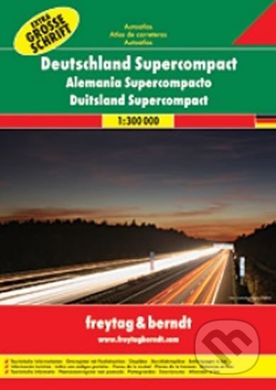 Deutschland Supercompact/Německo 1:300 (freytag&berndt). freytag&berndt Deutschland Supercompact/Německo 1:300 (freytag&berndt). freytag&berndt
