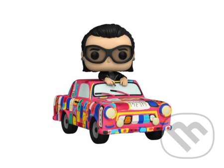 Funko POP Ride Super Deluxe: U2 - Bono w/Achtung Baby Car (Funko). Funko, 2022 Funko POP Ride Super Deluxe: U2 - Bono w/Achtung Baby Car (Funko). Funko, 2022