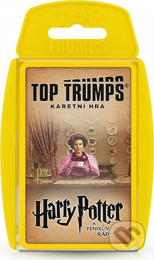 Spoločenská hra: TOP TRUMPS Harry Potter a Fénixův řád CZ (Winning Moves). Winning Moves, 2022 Spoločenská hra: TOP TRUMPS Harry Potter a Fénixův řád CZ (Winning Moves). Winning Moves, 2022