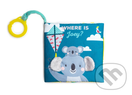 Společenská hra: Knižka s aktivitami Where Is Joey (Taf Toys). Taf Toys, 2022 Společenská hra: Knižka s aktivitami Where Is Joey (Taf Toys). Taf Toys, 2022