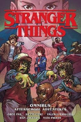 Kniha: Stranger Things: Afterschool Adventures Omnibus (Danny Lore, Greg Pak a Valeria5 Favoccia). Dark Horse, 2022 Kniha: Stranger Things: Afterschool Adventures Omnibus (Danny Lore, Greg Pak a Valeria5 Favoccia). Dark Horse, 2022