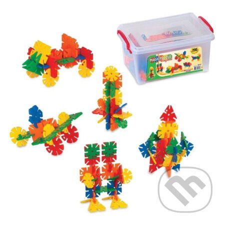 Společenská hra: Puzzle Magické v krabici 200 ks (Bino). Bino Společenská hra: Puzzle Magické v krabici 200 ks (Bino). Bino