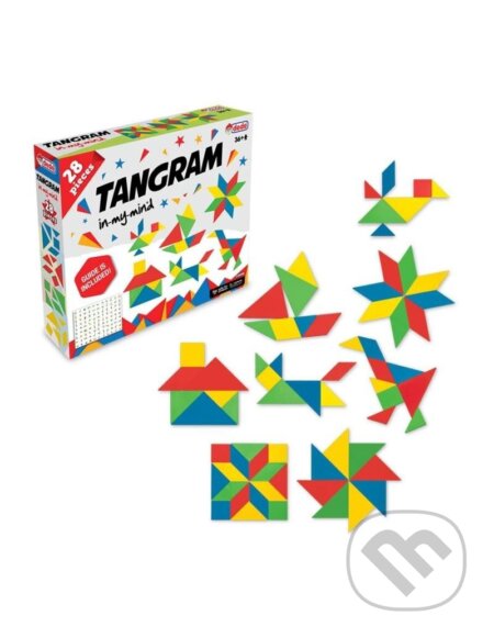 Spoločenská hra: Mozaika TANGRAM v boxu 28 ks (Bino). Bino Spoločenská hra: Mozaika TANGRAM v boxu 28 ks (Bino). Bino