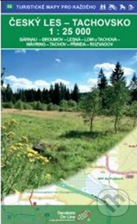 Český les,Tachovsko 1:25 000 (Geodezie On Line). Geodezie On Line, 2018 Český les,Tachovsko 1:25 000 (Geodezie On Line). Geodezie On Line, 2018
