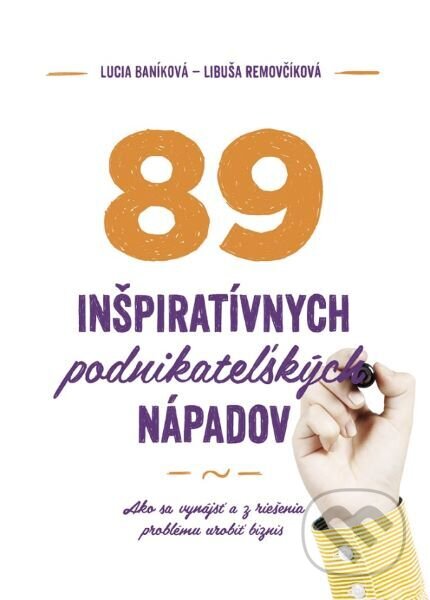 Kniha: 89 inšpiratívnych podnikateľských nápadov (Libuša Removčíková a Lucia Baníková). Podnikajte.sk, 2022 Kniha: 89 inšpiratívnych podnikateľských nápadov (Libuša Removčíková a Lucia Baníková). Podnikajte.sk, 2022