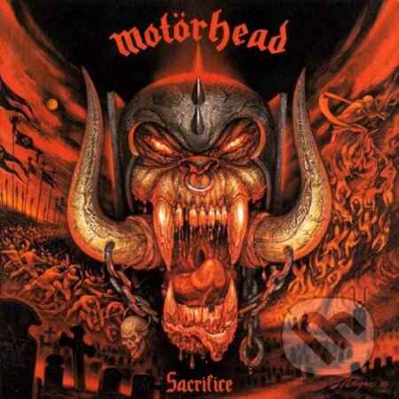 Hudobné CD: Motorhead: Sacrifice LP (Hudobné albumy). Hudobné albumy, 2023 Hudobné CD: Motorhead: Sacrifice LP (Hudobné albumy). Hudobné albumy, 2023