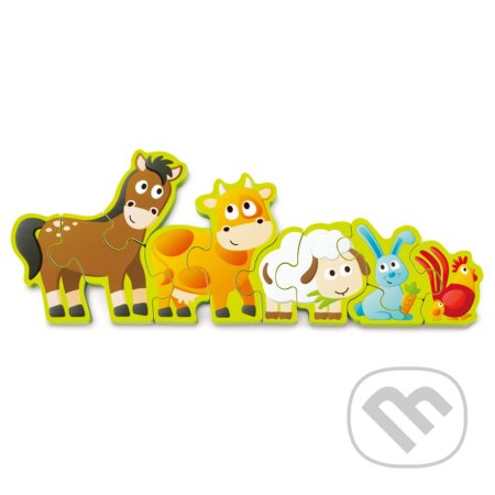 Puzzle: Obojstranné puzzle Farma s číslicami (Hape). Hape, 2022 Puzzle: Obojstranné puzzle Farma s číslicami (Hape). Hape, 2022