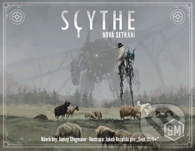 Společenská hra: Scythe: Nová setkání (Jamey Stegmaier). Albi, 2022 Společenská hra: Scythe: Nová setkání (Jamey Stegmaier). Albi, 2022
