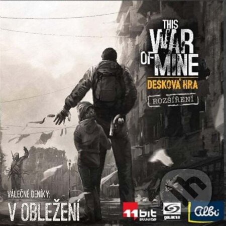 Spoločenská hra: This War Of Mine CZ - V obležení (exp.2) (Marek Mydel, Michał Oracz a Mateusz Szupik). Albi, 2022 Spoločenská hra: This War Of Mine CZ - V obležení (exp.2) (Marek Mydel, Michał Oracz a Mateusz Szupik). Albi, 2022