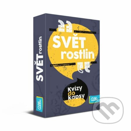 Společenská hra: Kvízy do kapsy (CZ) - Svět rostlin (Albi). Albi, 2022 Společenská hra: Kvízy do kapsy (CZ) - Svět rostlin (Albi). Albi, 2022