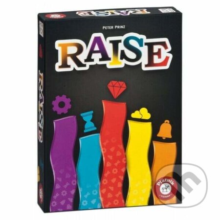 Společenská hra: Raise (Peter Prinze). Piatnik, 2022 Společenská hra: Raise (Peter Prinze). Piatnik, 2022