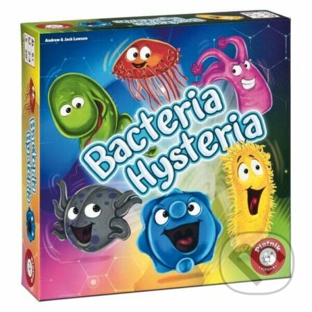 Spoločenská hra: Bacteria Hysteria (Piatnik). Piatnik, 2022 Spoločenská hra: Bacteria Hysteria (Piatnik). Piatnik, 2022