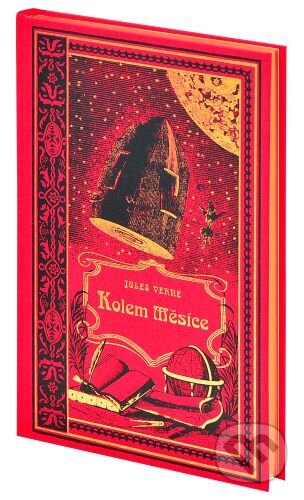 Kniha: Kolem Měsíce (Jules Verne). Nakladatelství Josef Vybíral, 2022 Kniha: Kolem Měsíce (Jules Verne). Nakladatelství Josef Vybíral, 2022