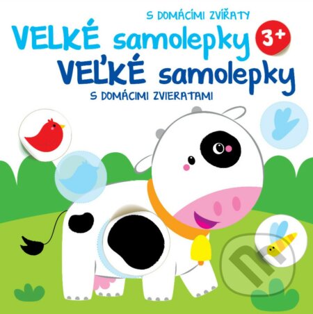 Kniha: Velké samolepky: Kráva / Veľké samolepky: Krava (YoYo Books). YoYo Books, 2022 Kniha: Velké samolepky: Kráva / Veľké samolepky: Krava (YoYo Books). YoYo Books, 2022