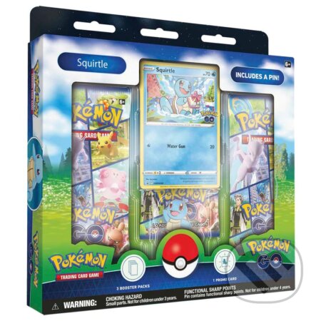 Spoločenská hra: Pokémon GO Pin Collection Squirtle (Pokemon). Pokemon, 2022 Spoločenská hra: Pokémon GO Pin Collection Squirtle (Pokemon). Pokemon, 2022