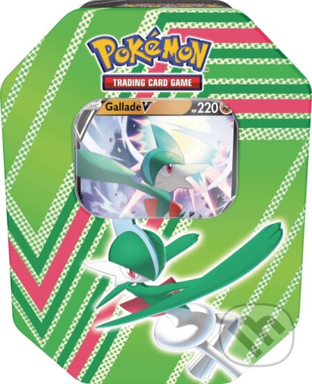 Spoločenská hra: Pokémon Gallade V - Hidden Potential Tin (Pokemon). Pokemon, 2022 Spoločenská hra: Pokémon Gallade V - Hidden Potential Tin (Pokemon). Pokemon, 2022