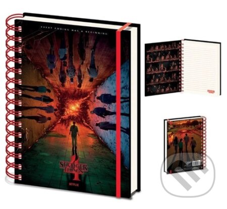 Zápisník Stranger Things - Every Ending Has a Beginning (Pyramid International). Pyramid International, 2022 Zápisník Stranger Things - Every Ending Has a Beginning (Pyramid International). Pyramid International, 2022