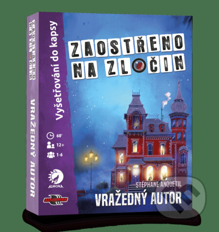 Spoločenská hra: Zaostřeno na zločin: Vražedný autor (Blackfire). Blackfire, 2022 Spoločenská hra: Zaostřeno na zločin: Vražedný autor (Blackfire). Blackfire, 2022