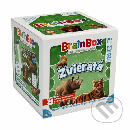 Společenská hra: Brainbox Zvieratá (V kocke!) (Blackfire). Blackfire, 2022 Společenská hra: Brainbox Zvieratá (V kocke!) (Blackfire). Blackfire, 2022