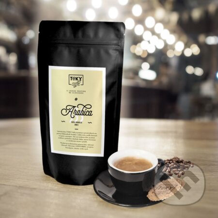 Kávy a čaje: TOKY Caffe Arabica (TOKY Caffe). TOKY Caffe, 2022 Kávy a čaje: TOKY Caffe Arabica (TOKY Caffe). TOKY Caffe, 2022