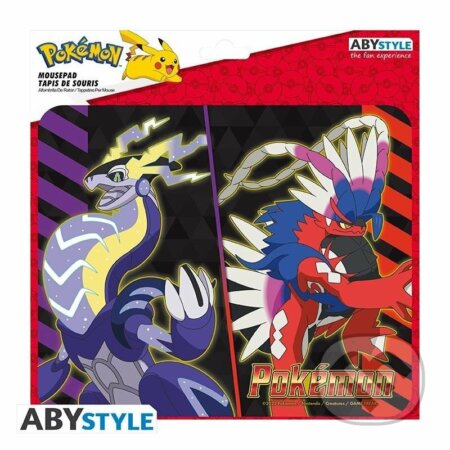 Pokémon Herná podložka - Scarlett and Violet Legendaries (ABYstyle). ABYstyle, 2022 Pokémon Herná podložka - Scarlett and Violet Legendaries (ABYstyle). ABYstyle, 2022