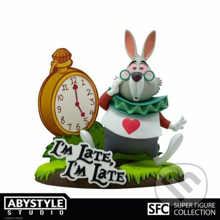 Figúrka Disney - White rabbit 10 cm (ABYstyle). ABYstyle, 2022 Figúrka Disney - White rabbit 10 cm (ABYstyle). ABYstyle, 2022
