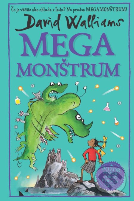 Kniha: Megamonštrum (David Walliams). Slovart, 2023 Kniha: Megamonštrum (David Walliams). Slovart, 2023