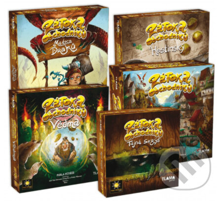 Spoločenská hra: Zátoka Obchodníků KOMPLET (Carl Van Ostrand, Drake Villareal a Jonny Pac). Tlama games, 2022 Spoločenská hra: Zátoka Obchodníků KOMPLET (Carl Van Ostrand, Drake Villareal a Jonny Pac). Tlama games, 2022