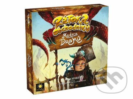 Spoločenská hra: Zátoka Obchodníků - Matka draků (Tlama games). Tlama games, 2022 Spoločenská hra: Zátoka Obchodníků - Matka draků (Tlama games). Tlama games, 2022