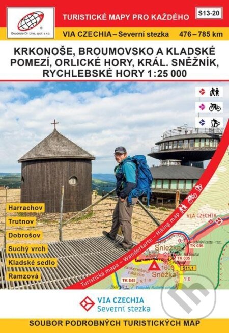 VIA CZECHIA - Severní stezka, BOX 3 (Geodezie On Line). Geodezie On Line, 2022 VIA CZECHIA - Severní stezka, BOX 3 (Geodezie On Line). Geodezie On Line, 2022