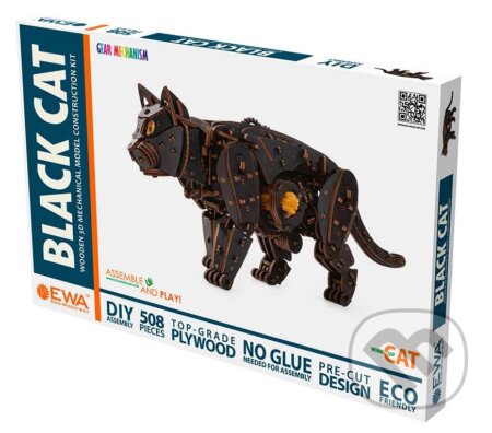 Čierna mačka, ECO WOOD ART