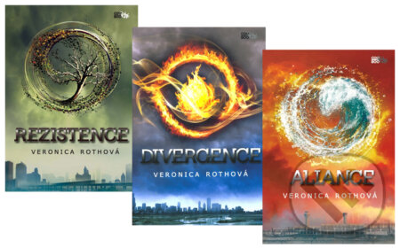 Kniha: Divergence, Rezistence, Aliance (komplet) (Veronica Roth). CooBoo CZ Kniha: Divergence, Rezistence, Aliance (komplet) (Veronica Roth). CooBoo CZ