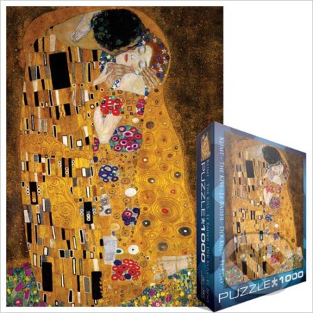 Puzzle: Polibek (Gustav Klimt). EuroGraphics, 2014 Puzzle: Polibek (Gustav Klimt). EuroGraphics, 2014
