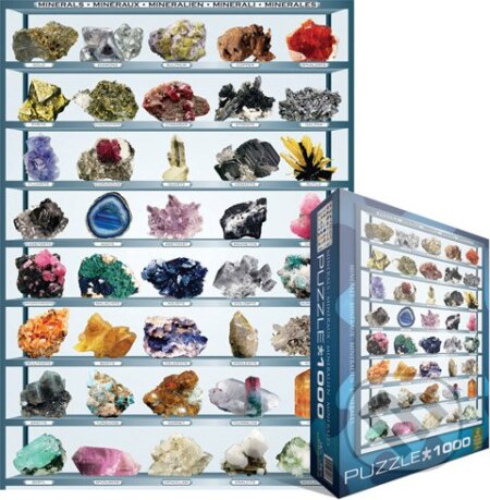 Puzzle: Minerály (EuroGraphics). EuroGraphics, 2014 Puzzle: Minerály (EuroGraphics). EuroGraphics, 2014