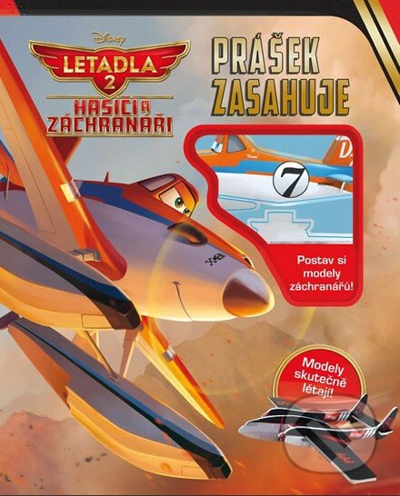 Kniha: Letadla 2 - Hasiči a záchranáři: Prášek zasahuje (Walt Disney). Egmont ČR, 2014 Kniha: Letadla 2 - Hasiči a záchranáři: Prášek zasahuje (Walt Disney). Egmont ČR, 2014