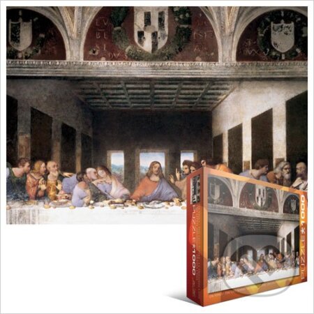 Puzzle: Poslední večeře (Leonardo da Vinci). EuroGraphics, 2014 Puzzle: Poslední večeře (Leonardo da Vinci). EuroGraphics, 2014
