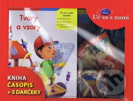 Kniha: Kufrík - Uč sa s nami - Tvary a vzory (Egmont SK). Egmont SK, 2014 Kniha: Kufrík - Uč sa s nami - Tvary a vzory (Egmont SK). Egmont SK, 2014