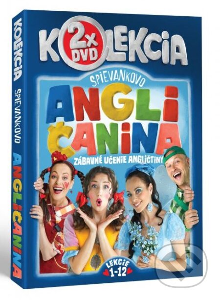 Film: Spievankovo: Kolekcia Angličanina 1 a 2 (Hudobné albumy) (DVD). Hudobné albumy, 2022 Film: Spievankovo: Kolekcia Angličanina 1 a 2 (Hudobné albumy) (DVD). Hudobné albumy, 2022