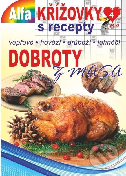 Kniha: Křížovky s recepty 4/2022 - Dobnroty z masa (Alfasoft). Alfasoft, 2022 Kniha: Křížovky s recepty 4/2022 - Dobnroty z masa (Alfasoft). Alfasoft, 2022