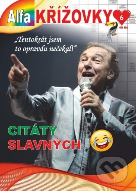 Kniha: Křížovky 6/2022 - Citáty slavných (Alfasoft). Alfasoft, 2022 Kniha: Křížovky 6/2022 - Citáty slavných (Alfasoft). Alfasoft, 2022