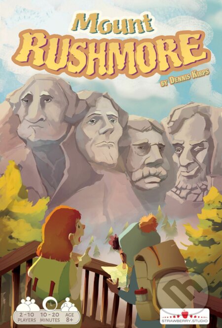 Spoločenská hra: Mount Rushmore (Dennis Kirps). , 2022 Spoločenská hra: Mount Rushmore (Dennis Kirps). , 2022