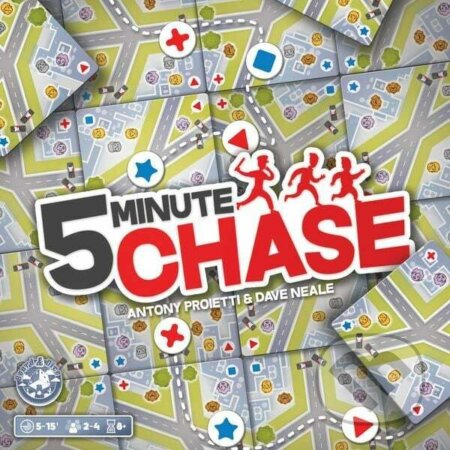 Spoločenská hra: 5 Minute Chase (Antony Proietti a Dave Neale). , 2022 Spoločenská hra: 5 Minute Chase (Antony Proietti a Dave Neale). , 2022