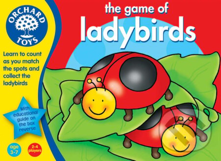 Spoločenská hra: The Game of Ladybirds (Lienky) (Orchard Toys). Orchard Toys, 2022 Spoločenská hra: The Game of Ladybirds (Lienky) (Orchard Toys). Orchard Toys, 2022