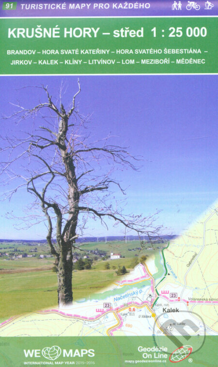 Krušné hory-střed 1:25T /91 Turistické mapy pro každého (Geodezie On Line). Geodezie On Line Krušné hory-střed 1:25T /91 Turistické mapy pro každého (Geodezie On Line). Geodezie On Line